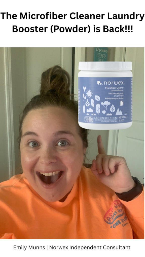 Norwex Microfiber Deep Cleaner powder is back