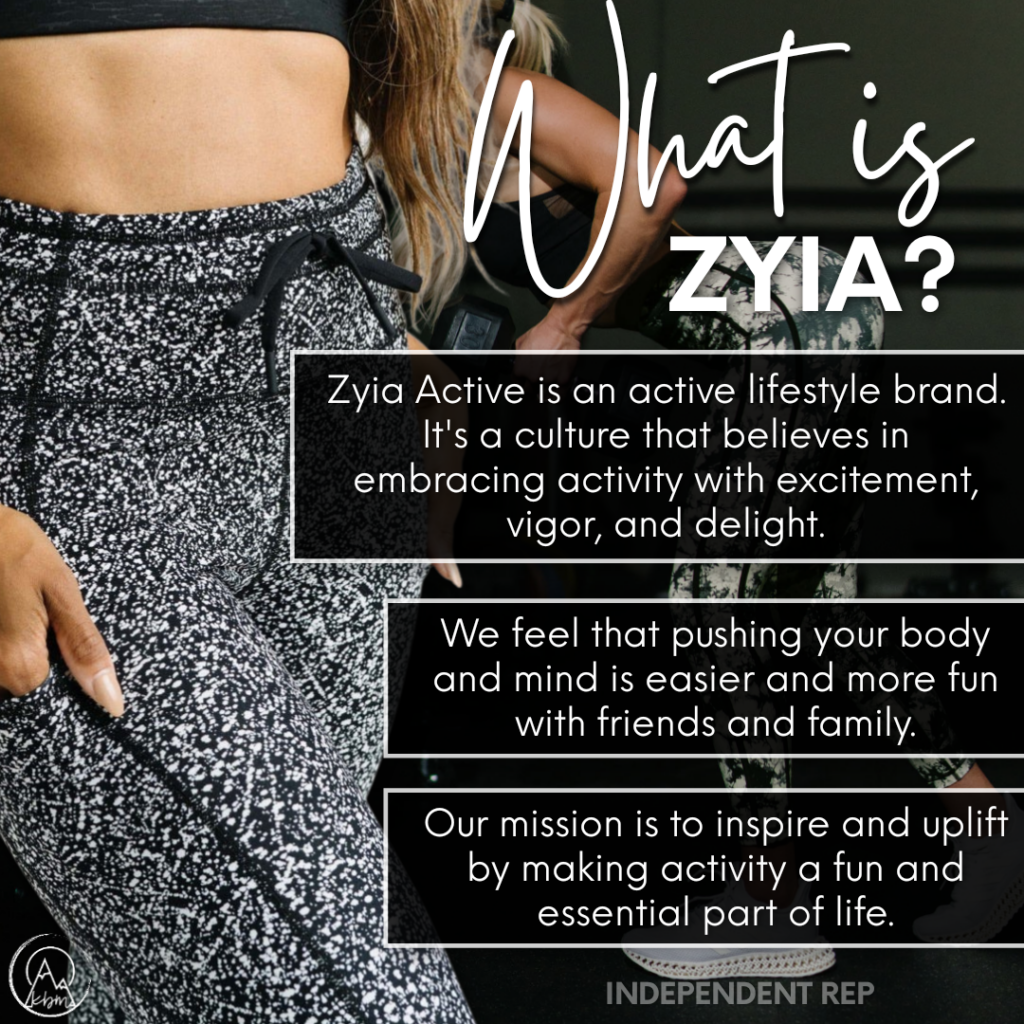 What is Zyia Activewear, including an overview of the brand and products.