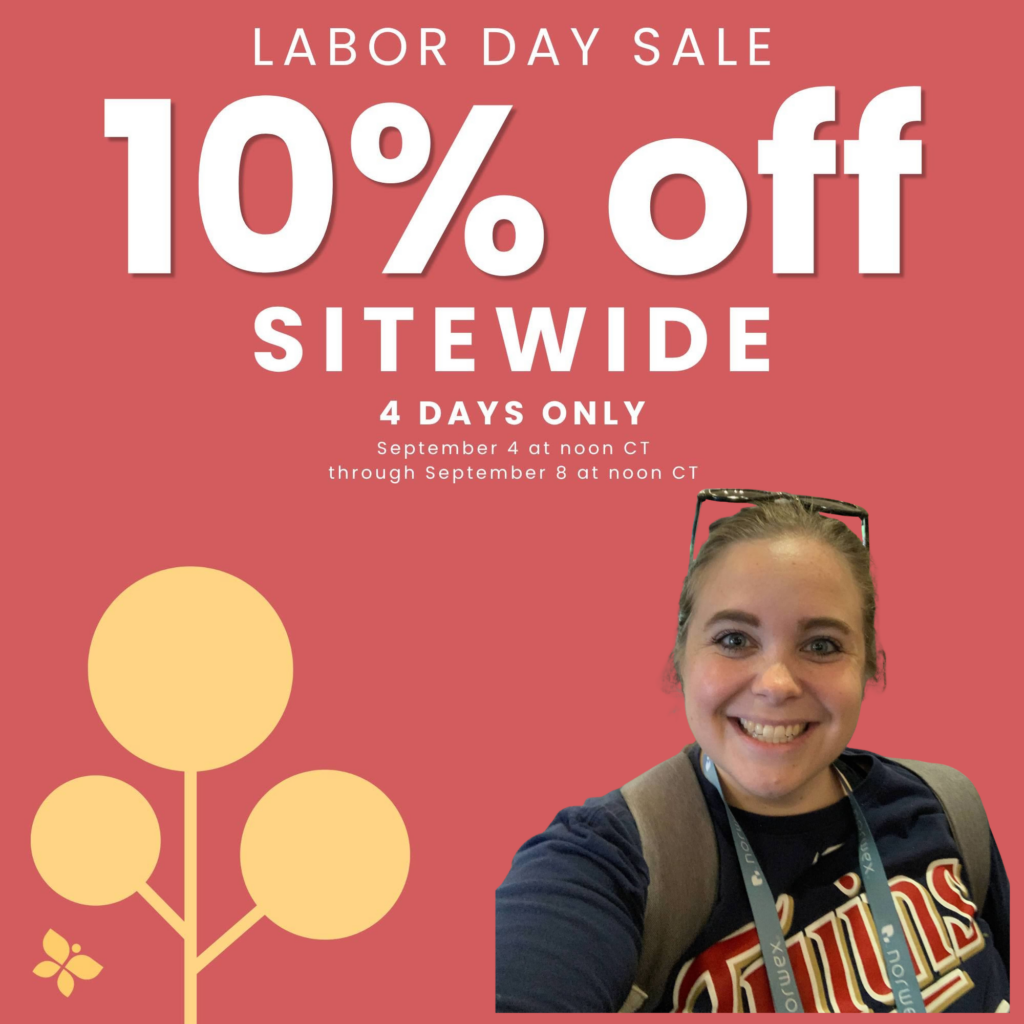 Norwex Labor Day Sale promotion from Emily Munns