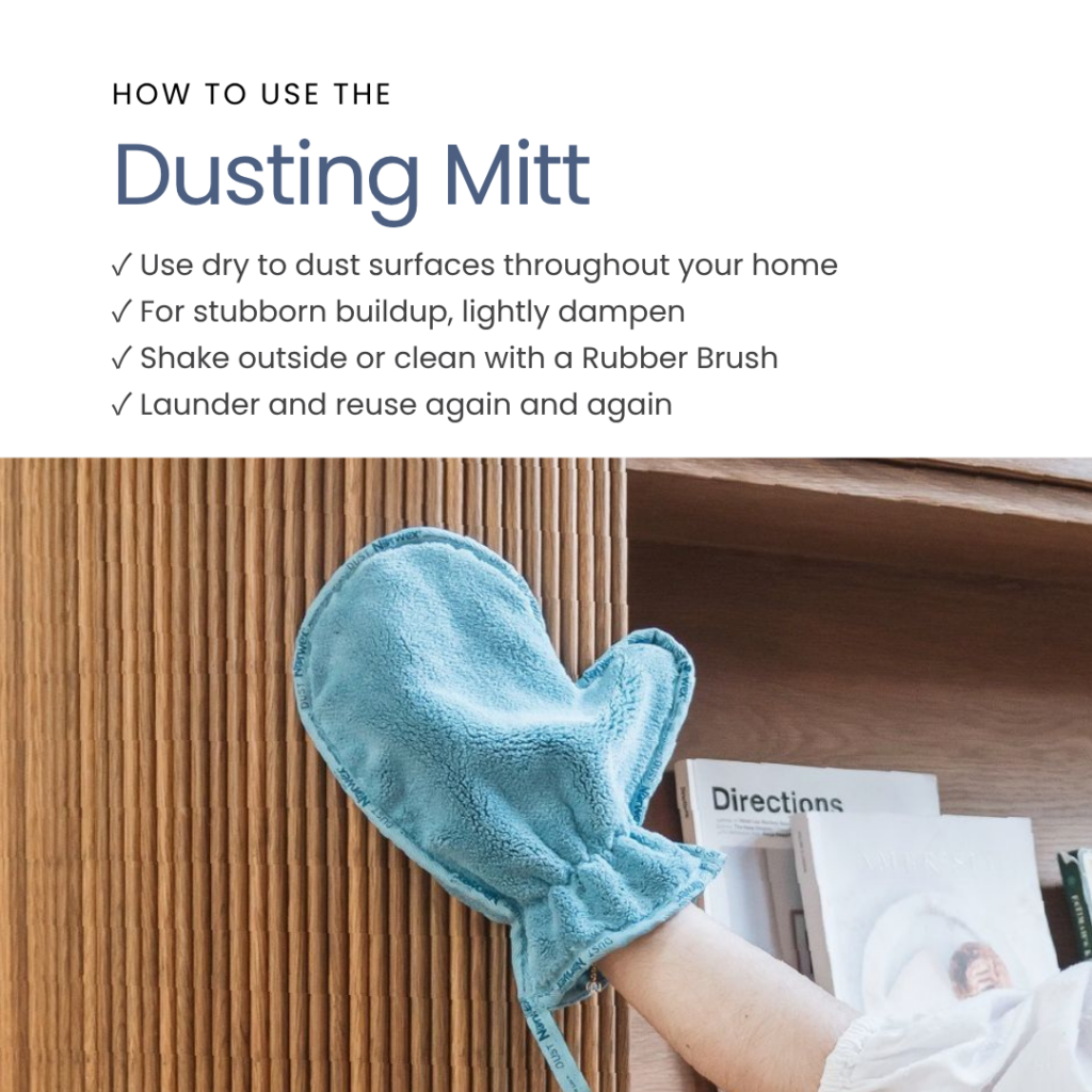 How to use the Norwex Dusting Mitt