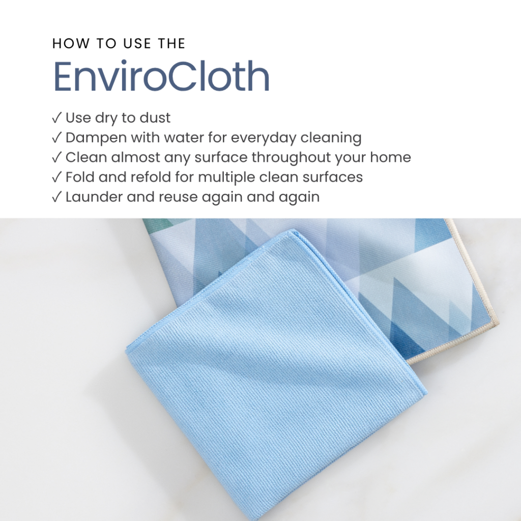 How to use the Norwex EnviroCloth
