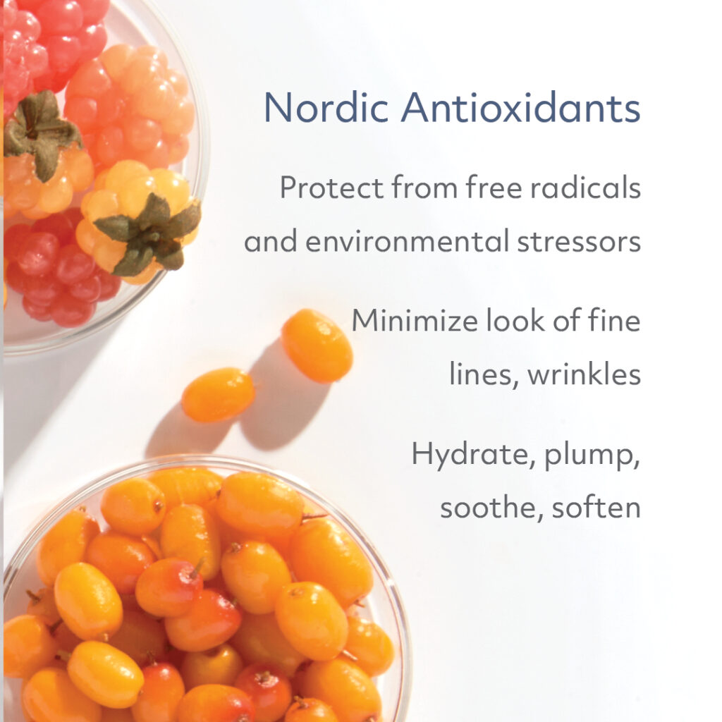 Norwex skincare ingredient information graphic, panel 3.