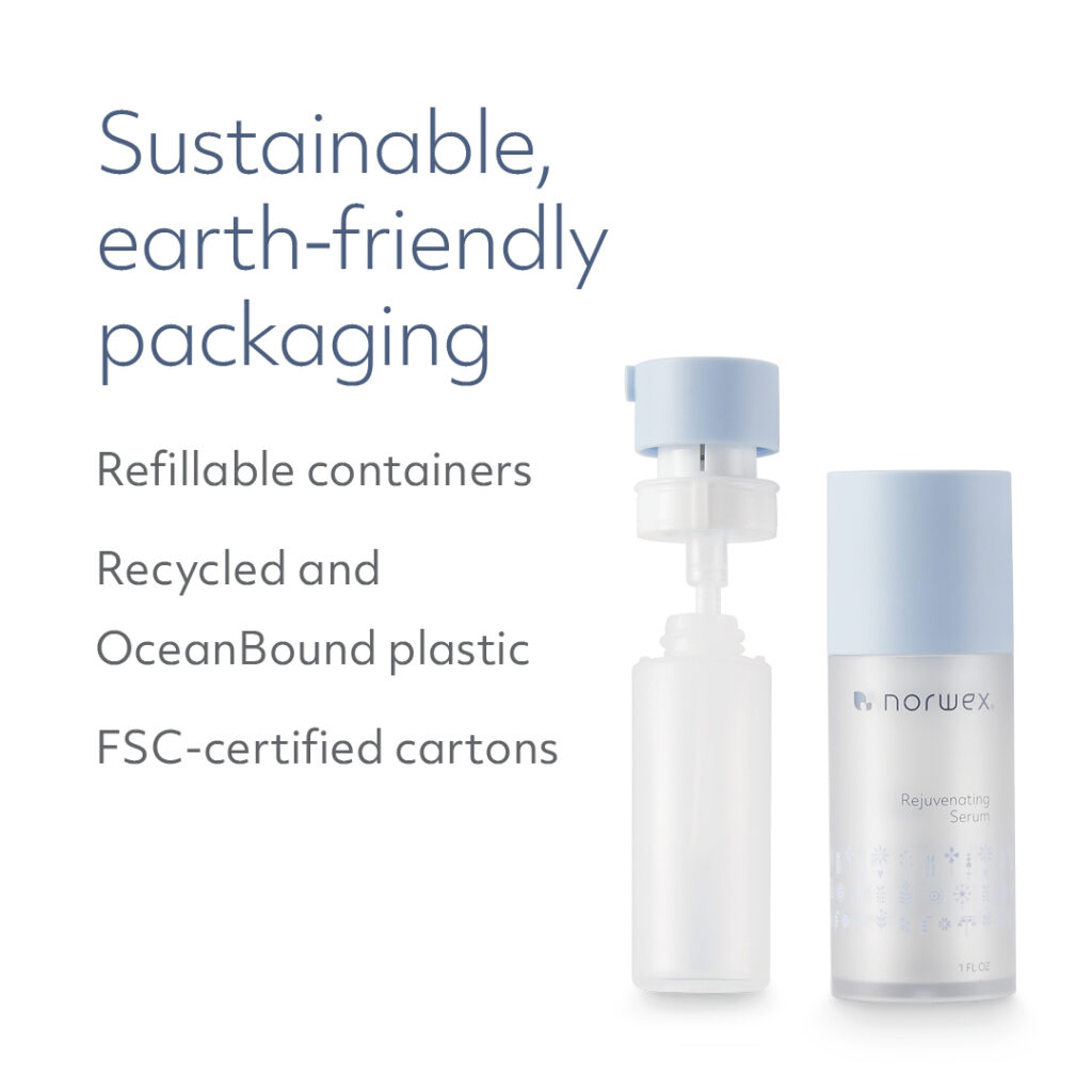 The Norwex Difference skincare information, panel 4.