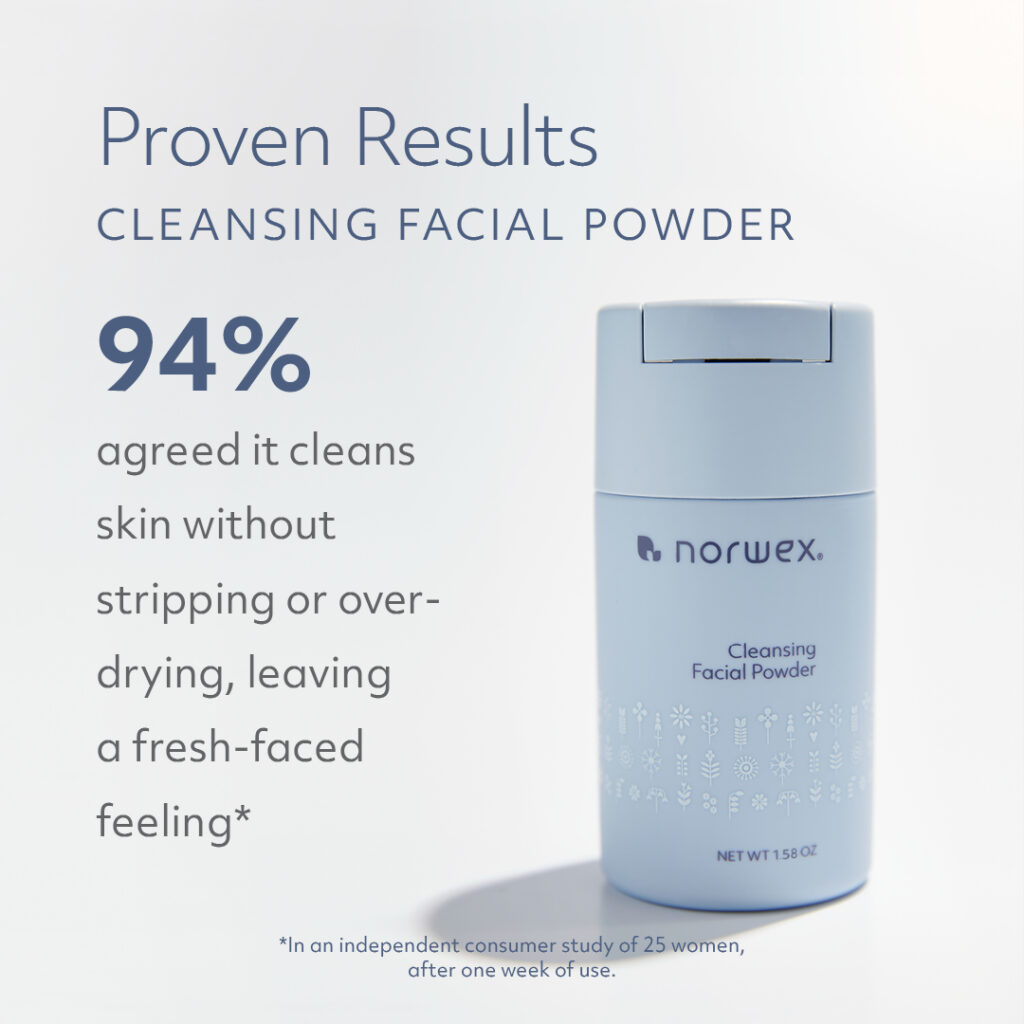 The Norwex Difference skincare information, panel 5.